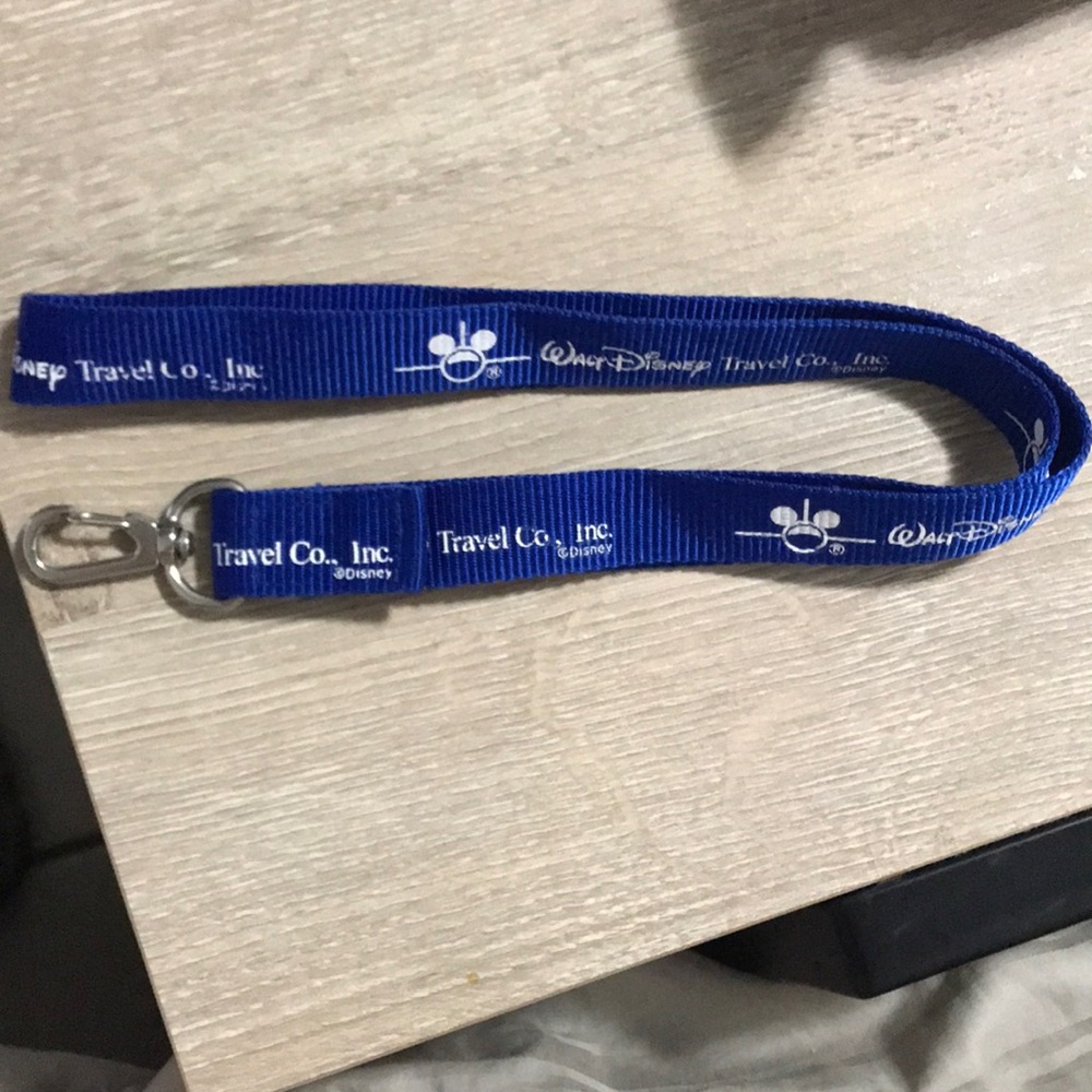Walt Disney Travel Co Inc ID Badge Holder Lanyard